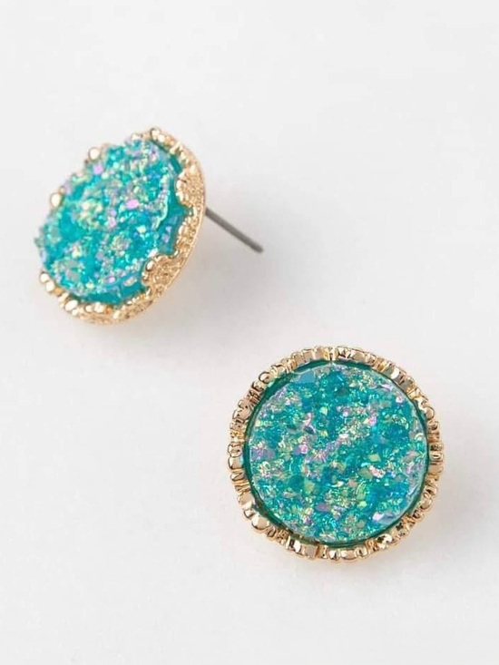 Plunder Jewelry - 🆕 Tabbi Druzy Stud Earrings Plunder